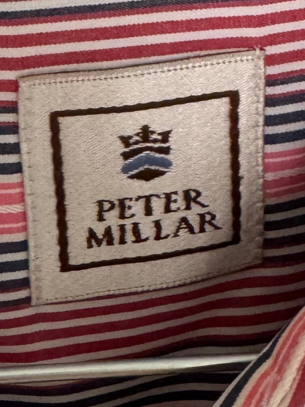 Peter Millar long sleeve button up shirt